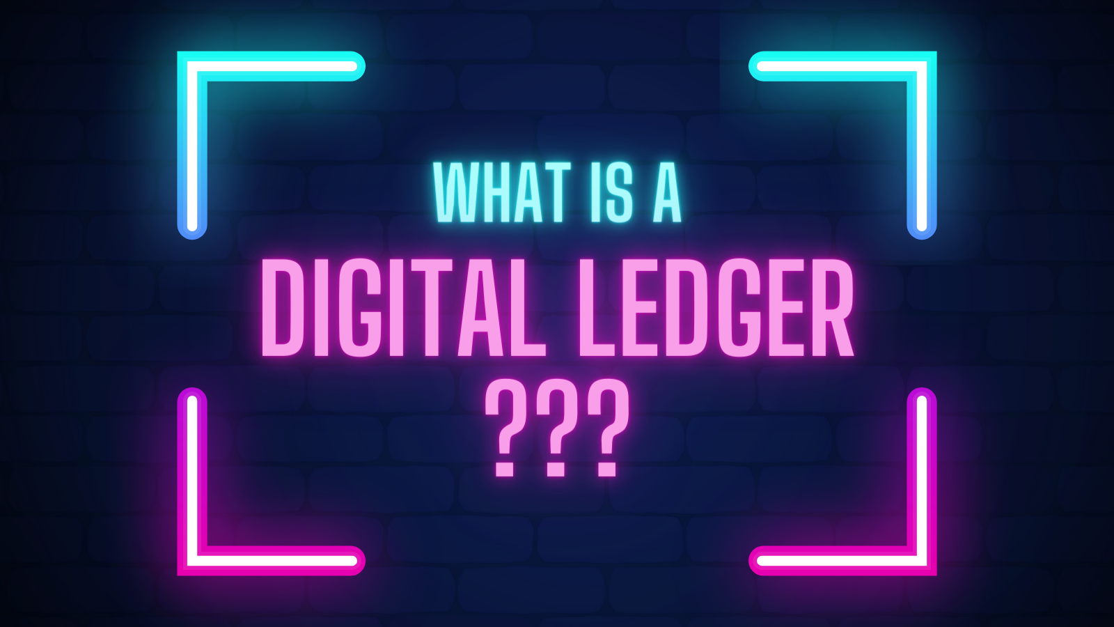 What is a ‘Digital Ledger’?