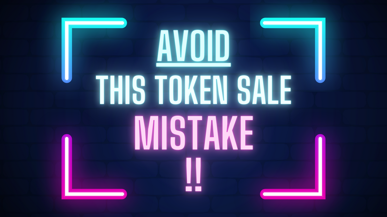 Avoid this token sale mistake!