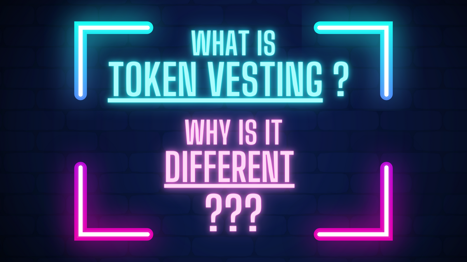 What is token vesting? Why is it different?